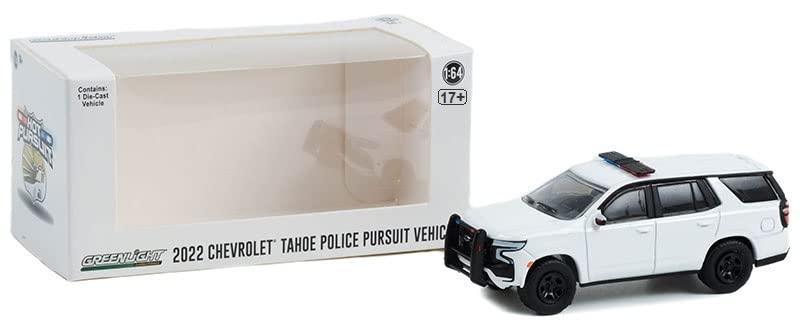 Modelo de vehículo policial Chevy Tahoe 1:64 miniatura 2