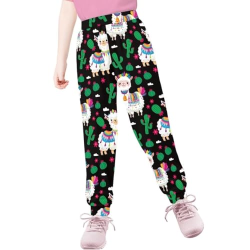 Pinupub Boys Girls Jogger Sweatpants Cute Animal Print Elastic Waist Stretch Casual Sports Pants3