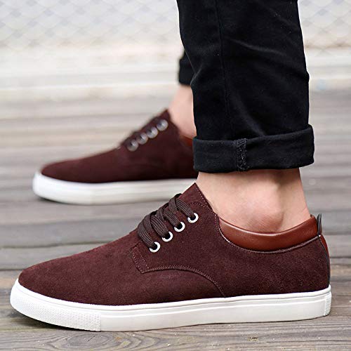 Scarpe da Skate Casual da Uomo in Pelle