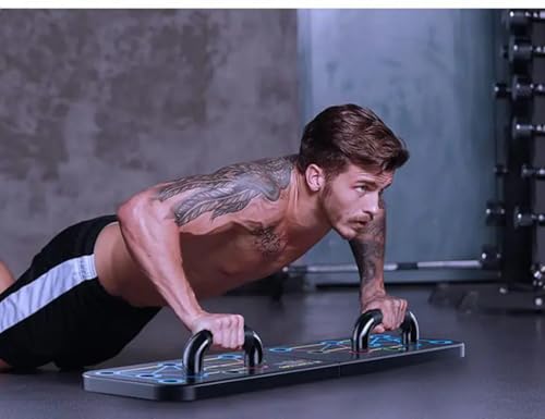Image of DFF Pushup Board for Men |15 In 1 Push Up Board for Men, Pushup Bars, Push Up Board Game, Push up Stand | Chest workout equipment For Men & Women | Push Up Bar For Home Gym