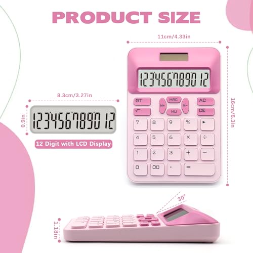 Brandsportsvoutdoors Pink Calculator の商品画像 1