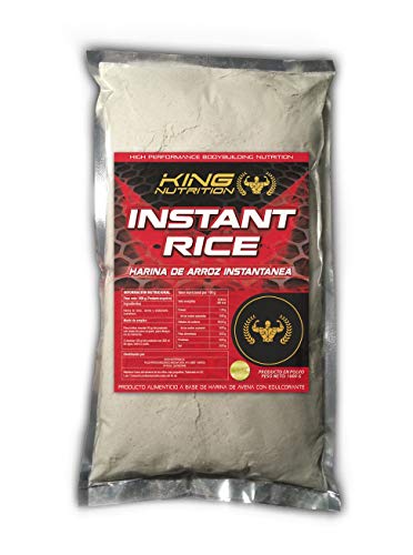 INSTANT RICE 1Kg Chocolate Blanco King Nutrition harina de arroz instantanea SIN GLUTEN