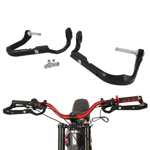 JFG RACING Protege Main Moto,Protection Levier Moto, Protege Poignee Protection Moto pour Guidon Moto 22mm à 28mm Dirt Bike Pit Bike ATV Off Road Enduro...