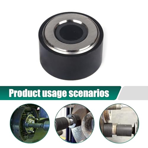 Image of 1 Set Wheel Stud Installer Tool, M12x1.25 M12x1.5 M14x1.5 Iron Lug Stud Installer Tool with 3 /4 inch Hex Wheel Lug Nuts, Universal 22800 Stud Installer for Most Cars and Light-Duty Trucks (Black)