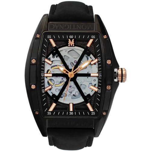 Montre solo Tempo pour homme Montignac Mow506 bracelet acier design classique