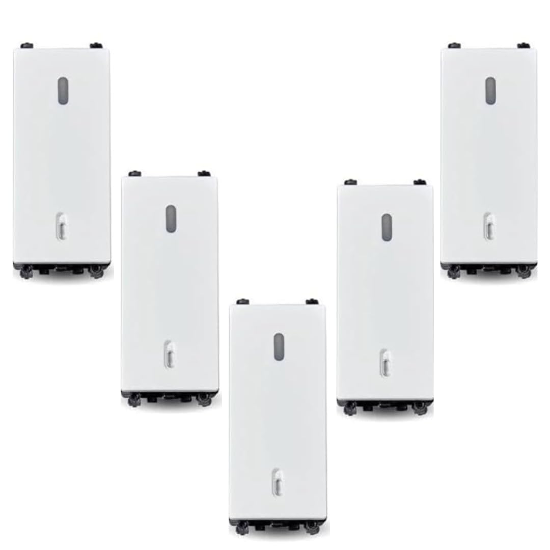 Schneider Zencelo India 6AX 1 Module Switches 2-way White IN8402 (5) (B0CV49XNBP) Amazon Price History, Amazon Price Tracker