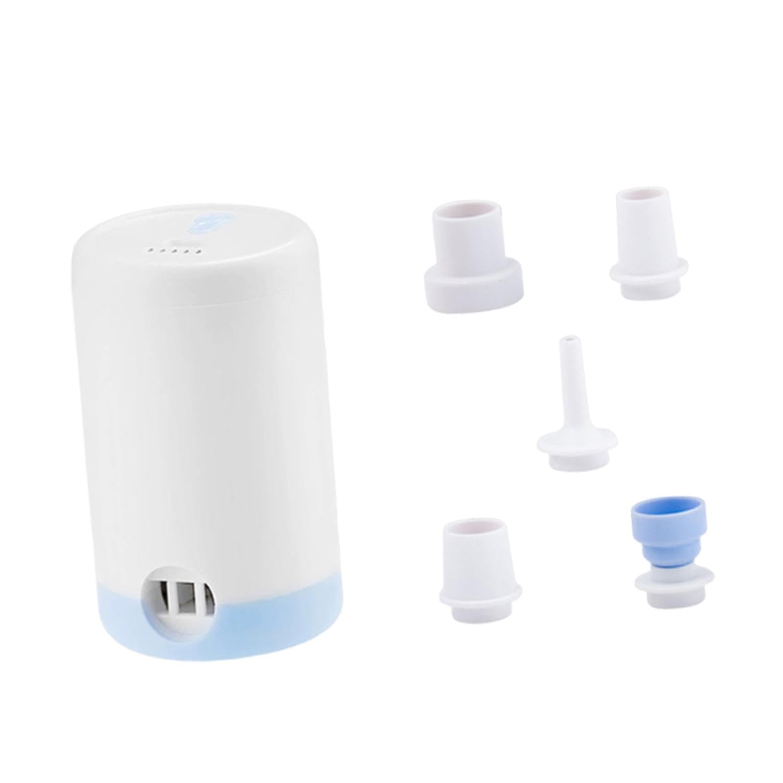 Harilla Rangement sous Vide, Pompe à air électrique, 5 Embouts Inclus, Portable, réutilisable, silencieuse, Automatique, Mini, pour Jouets Piscine