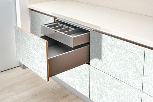 Papel Pintado Adhesivo Wallfluent para Cubrir Imperfecciones en Puerta de Armario y Mueble 5
