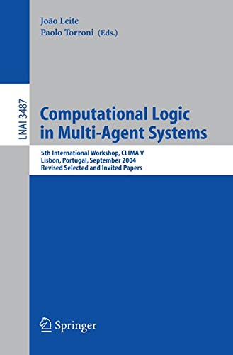 Buy Computational Logic in Multiagent Systems — BookShops.in