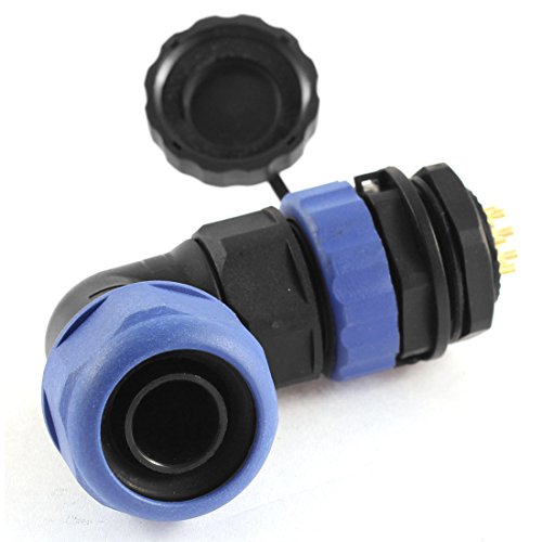Conector aviación impermeable Aexit SD20-9 20mm 9 pines miniatura 2