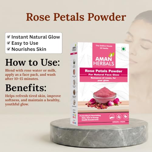 Image of Natural Skincare Set with Kasturi Haldi, Sandalwood, Mulatani Mitti, Orange, Mulethi, Beetroot, Neem Powder, Aloe Vera Gel, Rose Water for Face and Body Care Face Pack (8 Combo 1100gm)