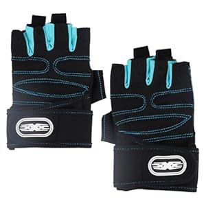 Gants Cyclisme Demi-Doigts, Gants d&rsquo;Entraînement Anti-Choc pour Homme et Femme, Antidérapant Gant Musculation, Respirants Gant de Fitness pour Sport Escalade