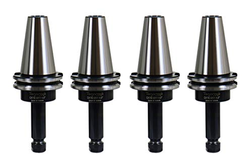 Tegara CAT40 ER11 4 Inch Collet Chuck Tool Holder 4 Pcs Set,...
