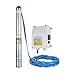 Produktbild Anhon Tiefbrunnenpumpe 220V Brunnenpumpe Tiefbrunnenpumpe 1.1KW 1.5HP Deep Well Pump 220V 330FT 22GPM Tauchbar bis zu einer Wassertiefe von 40m/131ft
