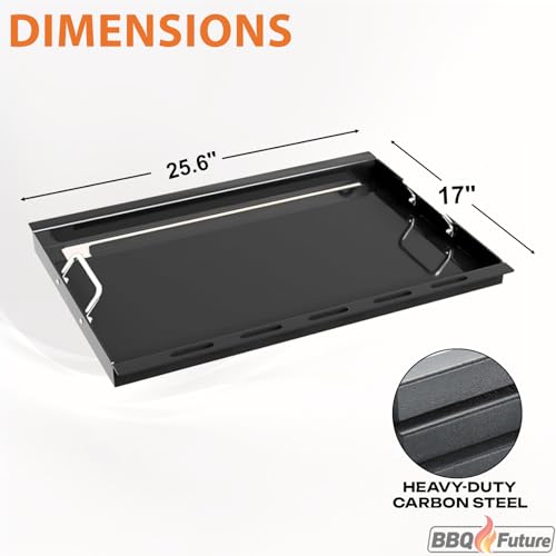 Image of Full Size Griddle Insert with Spatula Set for Home Depot Nexgrill 5 Burner