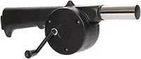 Soprador Acendedor De Churrasqueira Lareira Carvão Manual 24cm