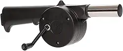 Soprador Acendedor De Churrasqueira Lareira Carvão Manual 24cm