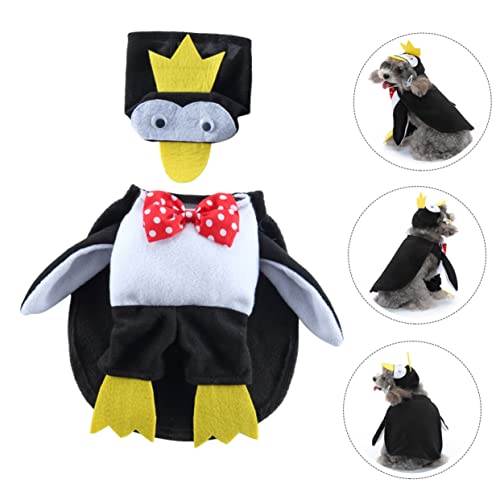 Disfraz capa de pingüino para perro talla M miniatura 3