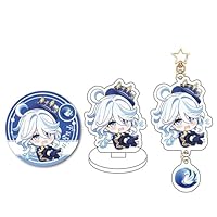 Amazon.co.jp: 原神 フリーナ セット アクリルスタンド 缶バッジ