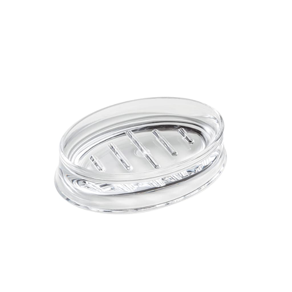Jaboneras, Jabonera, jabonera, Transparente con Drenaje automático(2 Pack)