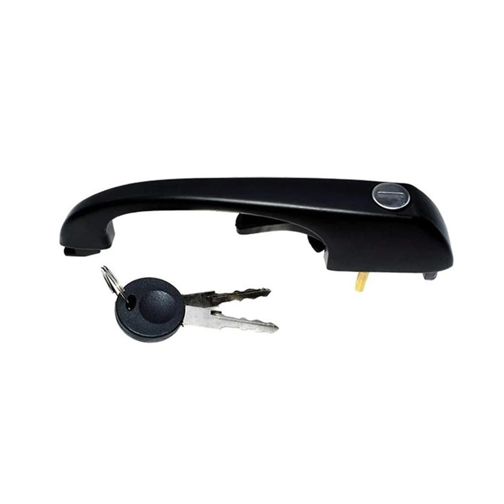 YMYYQW Car Outer Door Handle Car Outside Exterior Door Handle Left Or Right with 2 Keys for Transporter III Bus T3 1979-1992 251837205