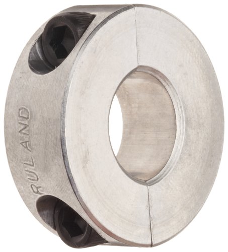 Ruland SP-16-A Two-Piece Clamping Shaft Collar, Aluminum, 1.000