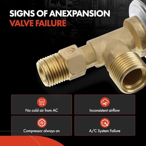 A-Premium Rear AC Expansion Valve Compatible with Ford & Mercury by A-Premium - Image 5
