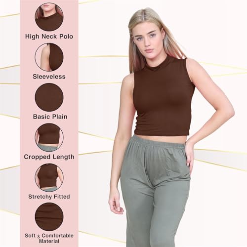 Tops elegantes para mujer estilo chaleco elástico y cómodo para verano 5