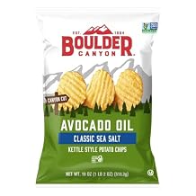 Boulders Canyon Avocado Oil Potato Chips, 18 oz.