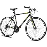 WEIZE 700C Hybrid Bike for Adults, 14 Speed Road Bike, City Commuter Bicycle with...