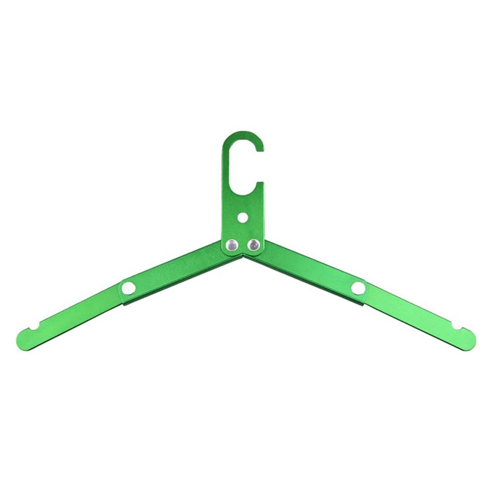 Travel Hanger, Aluminium Alloy Foldable Coat Hanger for Clothes Coats Dress Shirt Jacket Trouser