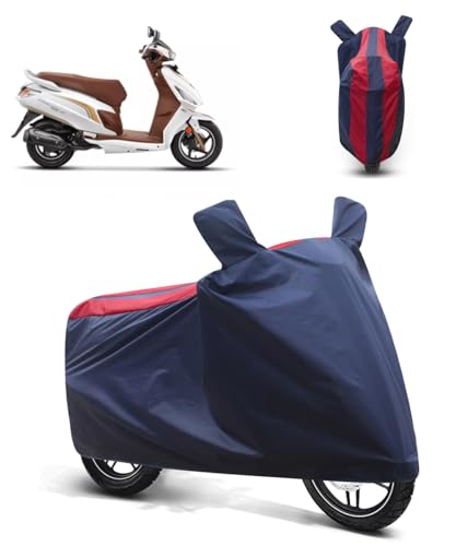 Image of FABTEC Bike /Motorcycle Body Cover Compatible with Hero Maestro Edge 125(Red & Blue)