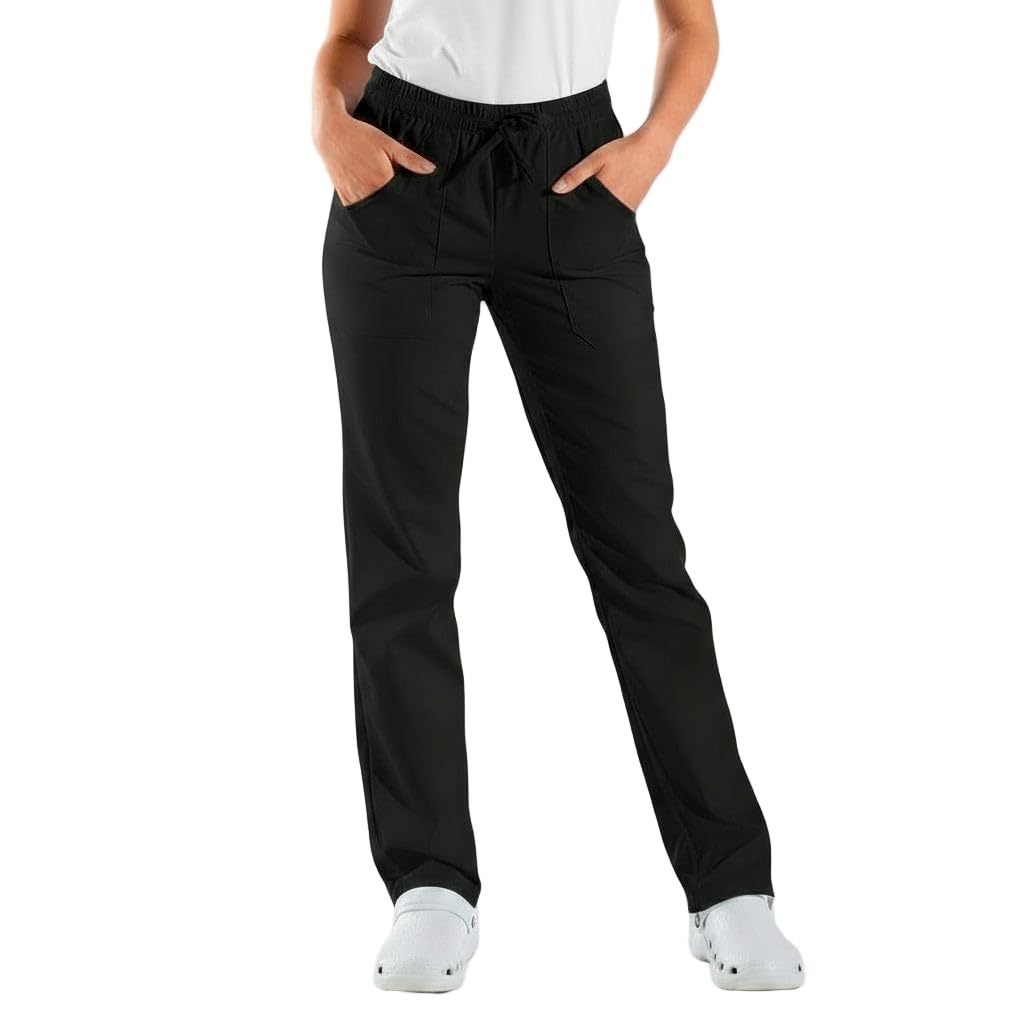 Pantalon de travail, pour cuisinier, cuisine, pizzaiolo, boulanger, infirmière, pâtissier, nourriture, unisexe, 100 % fabriqué en Italie