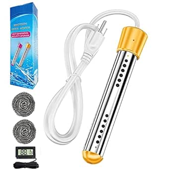 Immersion Water Heater, 2000W Portable Pool Submersible