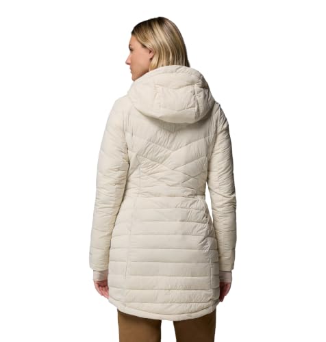 Columbia Joy Peak Hooded II Mid Jacket 2088641278, Women Jackets, Beige, L EU – Ansicht 2