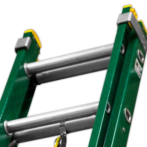 Escalera de extensión de fibra de vidrio 3 Imagen adicional