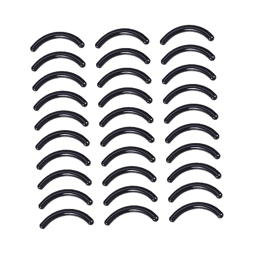 Baluue Asian Eyelash Curler Adhesive Strip 180pcs Lash Curling Clip Pads Silicone Cushion