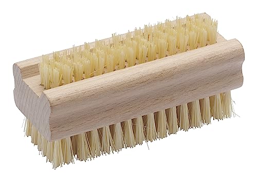 Cepillo de uñas y Mano Gerlon – 2 Caras y 2 Longitud de cerdas para desalojar fácilmente Todos los sucios