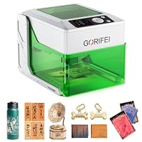 Amazon | GORIFEI レーザー刻印機 黒いレーザー彫刻機 3000mw DIY道具