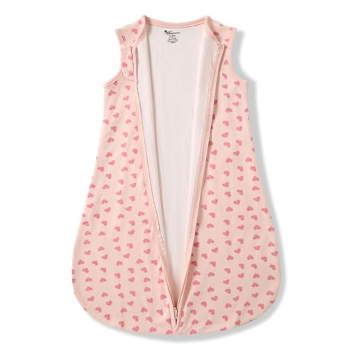 Image of Baby Organic Cotton Sleeveless Wearable Blanket for Summer 0-6 Months