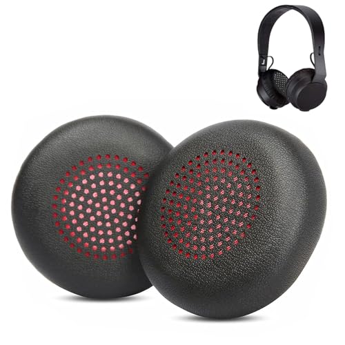 Premium Protein Leather Earpads Replacement for House of Marley EM-JH101-BK Rebel Wireless Bluetooth Headphone Ear Cushions