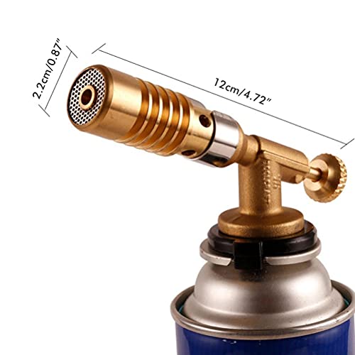 WINBST Lötbrenner mit Einstellbarer Flamme,Tragbare Küchenbrenne Flambierbrenner Butan Gasbrenner Für Outdoor Camping… – Bild 5