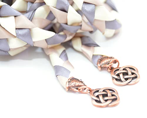 Celtic Knot Vintage Theme Wedding Handfasting Cord V2#Divinitybraid #Wedding #Handfasting #Celticknot #TOP2