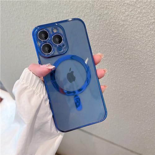 Étui de charge sans fil magnétique iPhone 14 Plus 13 12 11 Pro Max silicone