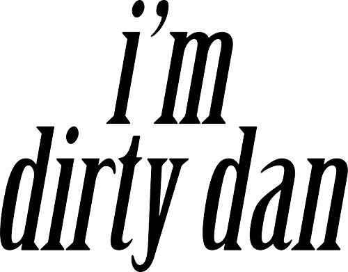 LA STICKERS Spongebob Dirty Dan Sticker - Sticker Graphic - Auto, Wall, Laptop, Cell, Truck Sticker for Windows, Cars, Trucks