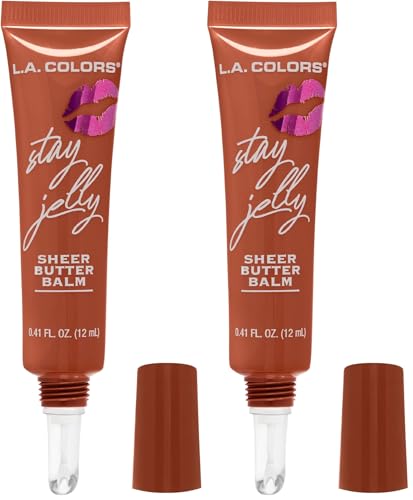 Image of L.A. COLORS Stay Jelly Sheer Butter Balm, Adore You CLG462 (Pack of 2)