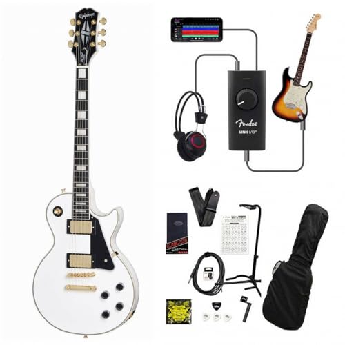 Epiphone/Inspired by Gibson Les Paul Custom Alpine White ^ZbVŏBILink I/Ot13_Zbg