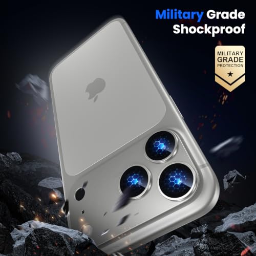 Image of WSKEN for 18 Pro Max Camera Lens Protector for iPhone - Military Grade