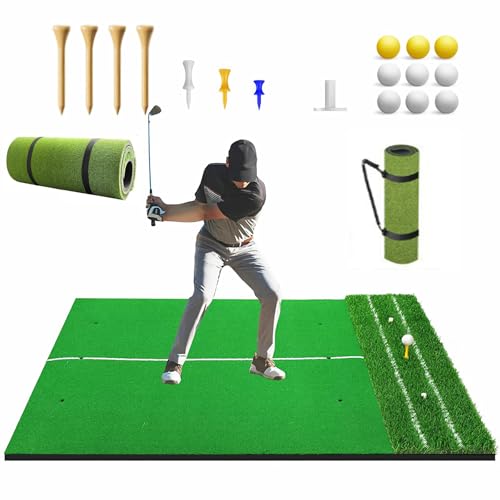 HongzyFirm ゴルフ練習マット 150x117cm