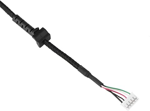 Zunate G502 Mouse Cable Replacement with 2m Long Cable, Suitable for Professional Use and, Black Color